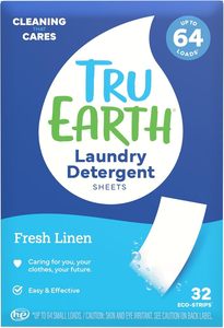 Feuilles de lessive sèche Tru Earth Fresh Linen – 32 bandes - Product Image 2