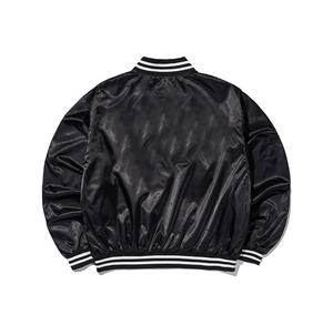 La chaqueta de béisbol Varsity de lona de estilo callejero para hombre más vendida, chaqueta de satén informal para hombre - Product Image 3