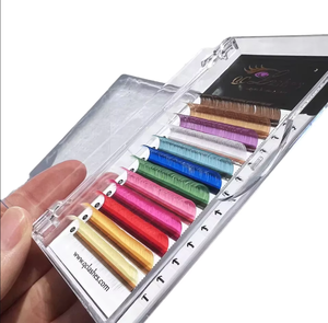 Extensiones de pestañas de pelo sintético largo natural con CC Curl Categoría de producto premium - Product Image 1