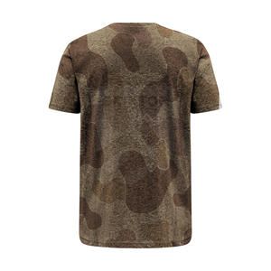 เสื้อยืดคอตตอนถักแบบสั่งทำ OEM 100% พิมพ์ลายแบบซับลิเมชั่นเต็มตัว แห้งเร็ว ระบายอากาศดี แขนสั้น สไตล์สปอร์ต สตรีทแวร์ ลำลอง - Product Image 2