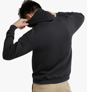 Nouvelle arrivée de sweats à capuche sur mesure pour hommes quantité minimale de commande bas teint uni pour l'hiver - Product Image 4