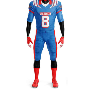 OEM directo de fábrica de fútbol americano uniforme personalizado equipo Jersey frontal de talla grande transpirable corto nuevo modelo de ropa deportiva al por mayor - Product Image 2