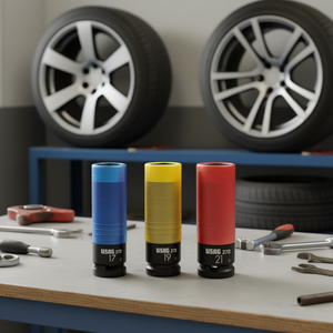 Usag Reinforced for Teflon Protected Machine <b>Socket</b> Wrenches for Alloy Wheels - Product Image 3