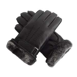 Guantes de Invierno para Hombre de Fabricación Directa, con Logotipo Personalizado, de Cuero de Calidad Profesional, Transpirables para Exteriores - Product Image 1