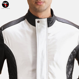 Fabricant de vestes en cuir OEM personnalisé, vêtements d'extérieur en faux cuir véritable, fourniture d'usine en gros à bas quantité minimale de commande - Product Image 6