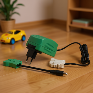 Chargeur Transformer pour Voitures Porteurs IKCB0301J 6V avec Adaptateur - Product Image 3