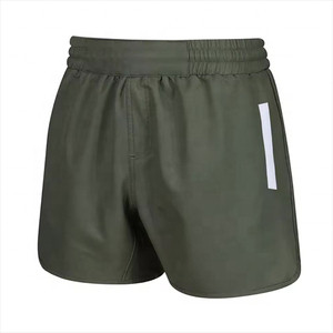 Short de combat de gym personnalisé pour hommes Fourniture d'arts martiaux à séchage rapide Uniforme de boxe thaï de lutte Service OEM de haute qualité Short pour hommes - Product Image 2