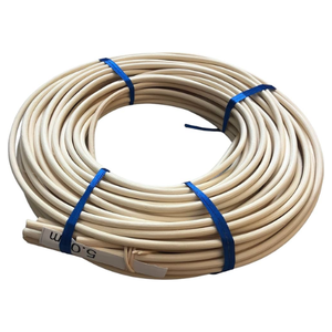 Handmade in Vietnam Sustainable Rattan <b>Cane</b> Webbing Dried <b>Bamboo</b> with Round Pattern PE Material for Furniture Use Raw Processing - Product Image 3