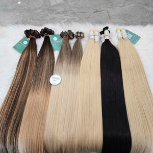 Extensions de cheveux humains vierges vietnamiens Super Double Drawn droits prix de gros 100% cheveux bruts pour femmes - Product Image 1