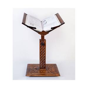 Pupitre en bois portable avec mécanisme de levage 90x45x1,5 cm TS018 Mobilier de bibliothèque en stock - Product Image 2