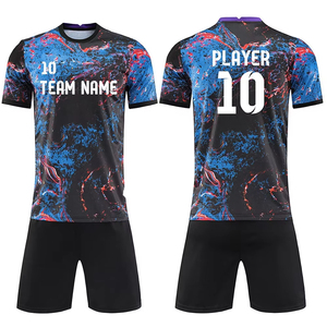 Uniforme de Fútbol con Logotipo Personalizado, 100% Poliéster, Alta Calidad, Secado Rápido, Transpirable, Unisex, Adulto, Último Diseño - Product Image 1