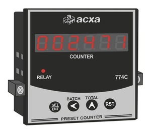 Contador programable digital industrial Acxa-774C (pequeño) - Product Image 1