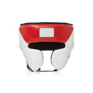 Casco de seguridad profesional para protectores de cabeza de boxeo Protección de cabeza Casco de boxeo de seguridad Casco de cabeza de cuero genuino para boxeo - Product Image 3