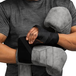 Gants de boxe en cuir bon marché, grapping Sparring gants de boxe en cuir fabriqués au Pakistan - Product Image 5