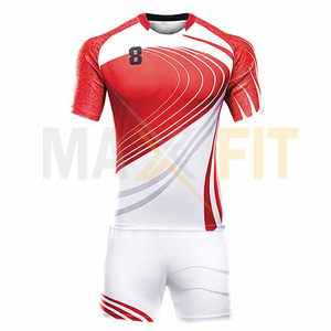Maxfit ชุดกีฬารักบี้ผลิตตามสั่งชุดกีฬาระบายอากาศได้ดีและมีสไตล์ - Product Image 1