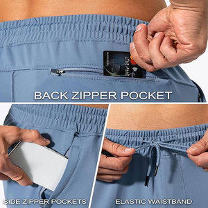 Pantalones de chándal de algodón 100% de nuevo estilo para hombre, pantalones de chándal informales de cintura media con cintura elástica ligera, logotipo al por mayor - Product Image 4