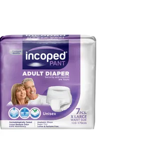 Hot Selling Incoped Pant Unisex Adult Diaper Medium Large And Ex Large Size Adult Diaper at Good Price
