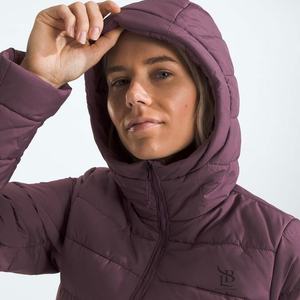 Chaqueta acolchada de alta calidad para mujer, nuevo estilo personalizado de fábrica, chaqueta acolchada impermeable para invierno y exteriores con cierre de cremallera para mujer - Product Image 2