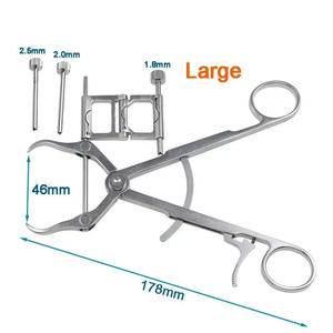 Pince de réduction de haute qualité avec pointe de visée | Pince de maintien osseuse orthopédique pour l'alignement des broches et des vis - Product Image 2