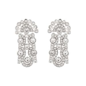 คริสตัลพลอยเทียมสร้อยคอต่างหูชุดเครื่องประดับอินเดียสำหรับผู้หญิง - Product Image 6