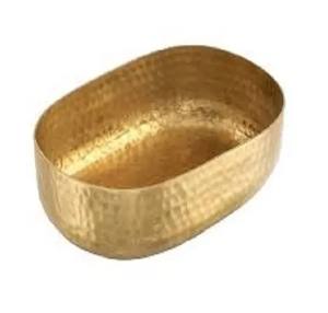 Tazón DE SERVICIO DE ACERO INOXIDABLE liso Diseño elegante de tazón de servicio de alta exigencia Tazón de comida de acero inoxidable elegante - Product Image 3