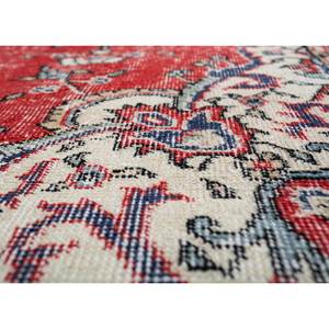 Tapis en laine faits main vintage rouge et orange 2023 Pae, tapis de salon, tapis de couloir rectangulaire à motifs abstraits pour usage domestique - Product Image 3