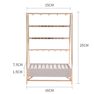 Fabricant de confiance Cintre pour bijoux en fer avec design à défilement idéal pour les intérieurs de maison à thème rétro et les écrans élégants - Product Image 6