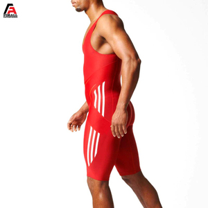 Combinaisons de musculation professionnelles en spandex de haute qualité pour hommes, justaucorps de lutte, uniforme de lutte pas cher - Product Image 3