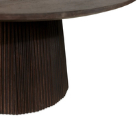 Petite table basse pliable convertible en bois massif et métal, faite à la main, écologique, design moderne minimaliste, durable, avec rangement
