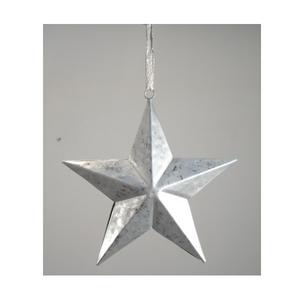 Adornos colgantes de estrella de Metal con acabado de mercurio dorado para el hogar Navidad X Mas árbol adornos colgantes decorativos - Product Image 4