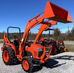 Kubota lx3310 nhỏ Kubota sử dụng máy kéo 25HP 30HP 35hp 40hp 60hp với kết thúc trước loader và backhoe loader - Product Image 6