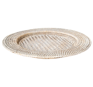 Hot Product Round Woven Wicker Rattan Placemat 13 In. Perfect for Modern Decoration - Product Image 2