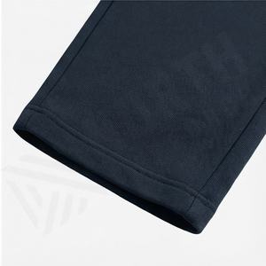 Custom Logo <b>Jogger</b> Pants Men <b>Wide</b> <b>Leg</b> Thick Sweatpants Elastic Waist Casual Vintage Embroidered Flat Streetwear Fashion Trousers - Product Image 6