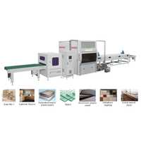 PATER Machine de pulvérisation à mouvement alternatif pour portes et portillons, avec moteur à roulement, pour peinture PU, UV et à base d'eau sur bois et meubles, haute précision