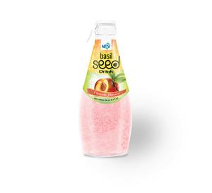 ขวดน้ำผลไม้ผลิตจากเวียดนามขนาด290มล. ส่วนผสมรสชาติสตรอเบอร์รี่จากใบโหระพาดีไซน์แบบฟรีจากเวียดนาม - Product Image 3