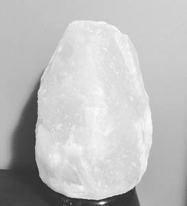 Lampes de sel naturel blanc neige de l'Himalaya 3 à 5Kg, 100% lampe de sel de l'Himalaya en cristal naturel du Pakistan, - Product Image 2