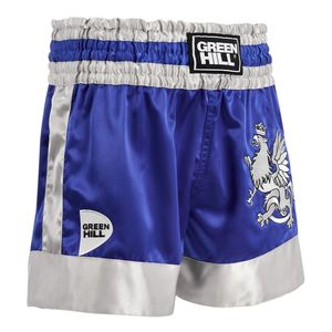 Pantalones Cortos de Boxeo Tailandés EAGLE, Diseño Personalizado, Ropa Deportiva para Muay Thai, Artes Marciales, Entrenamiento, con Estampado Pakistaní - Product Image 2