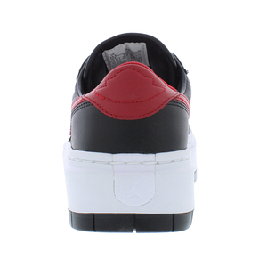 Nike Air Jordan 1รองเท้ายกระดับสำหรับผู้หญิง: ดำ/ยิมแดง/ขาว100% ของแท้ - Product Image 4