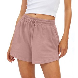 Pantalones cortos atléticos para mujer correr gimnasio entrenamiento verano algodón sudor pantalones cortos con bolsillos senderismo ropa Casual - Product Image 6