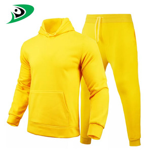 2025 OEM hommes hiver couture à capuche ensemble 100% coton Polyester sweat-shirts avec manches longues survêtements à capuche pour hommes - Product Image 6