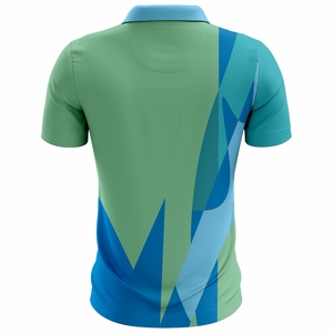 Protección UV Golf transpirable para camiseta Polo Logotipo personalizado Algodón Poliéster Ropa deportiva Empresa Uniforme Bordado Tela de punto - Product Image 2