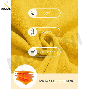 Sudaderas con capucha en color amarillo para hombre y mujer - Product Image 6