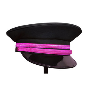 Cap Head Wear Wholesale Peaked Hat avec Bullion Badge Bullion Cap avec impression de logo personnalisé - Product Image 2