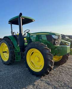 Tractor agrícola usado de alta calidad John 95hp Deere-con cabina Tractor de buena calidad/estado a la venta - Product Image 6