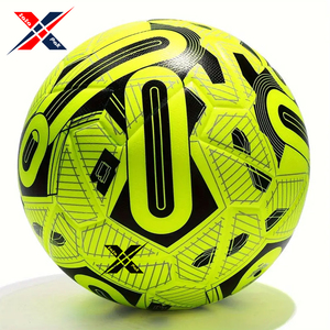 2024 Green Black Color Soft Material Light <b>Weight</b> Customized Size Sports Use Game Playing Football Soccer <b>Balls</b> - Product Image 5