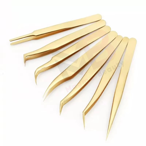 แหนบติดขนตาปลอมแบบกำหนดเองขายดี แหนบพิเศษสำหรับติดขนตา อุปกรณ์เสริมความงาม ชุดแหนบติดขนตา - Product Image 6