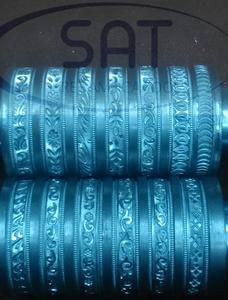 SAT bijoux de qualité supérieure or argent fantaisie bracelet meurt anneaux bracelets pour faire le bracelet meurt moules machines israël irak - Product Image 5