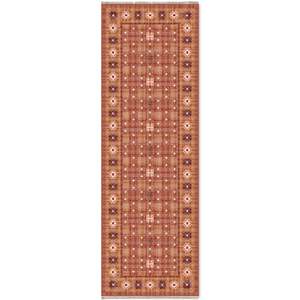 Tapis lavable en chenille RW7064 Kuba Amber Tribal de Rug Weavers, vente en gros et dropshipping, 10 tailles disponibles - Product Image 2