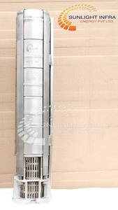 Pompe submersible solaire de 10 CV de qualité supérieure, économie d'énergie et performances fiables, disponible au prix direct d'usine - Product Image 3