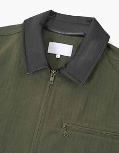 Chaqueta DE TRABAJO Venta caliente Servicio del OEM Tela de lona resistente Chaqueta de trabajo de lona gruesa aislada de invierno - Product Image 4